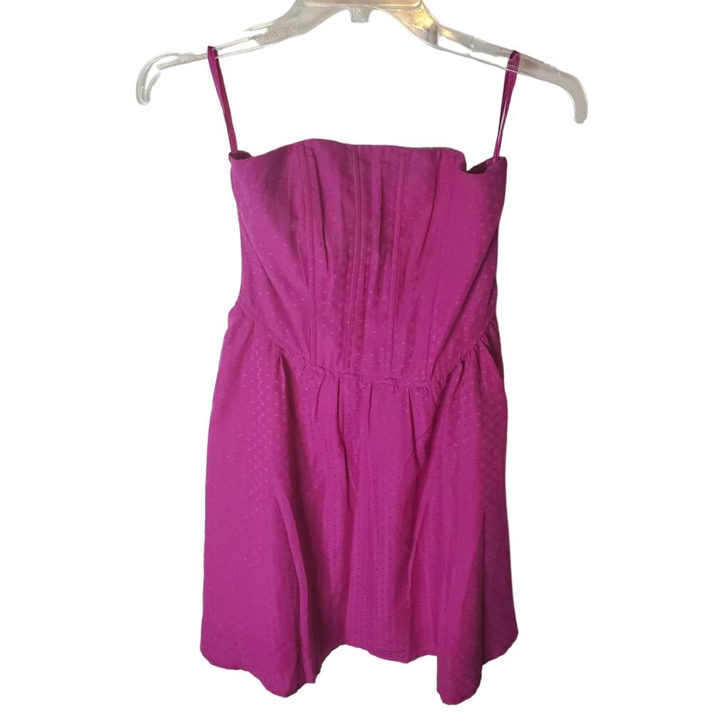 Band of the Free Raspberry Pink Strapless Dress, NWT, Small
